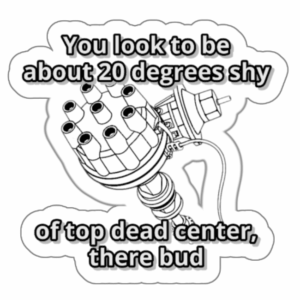 TDC Mechanic Humor Bubble-free sticker